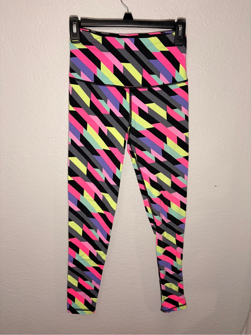 Victoria's Secret Sport Multicolor Neon Leggings